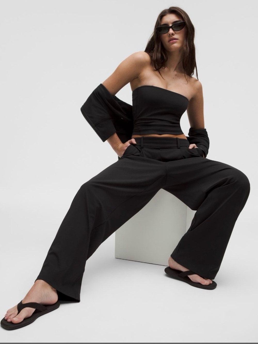 Daydrift High-Rise Wide-Leg Trouser